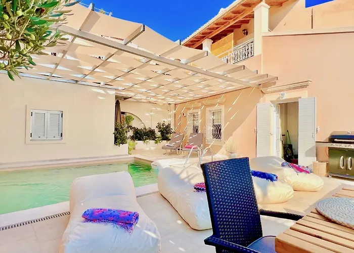Luxury Azur Natura With Private Pool By Dadovillas Spartylas